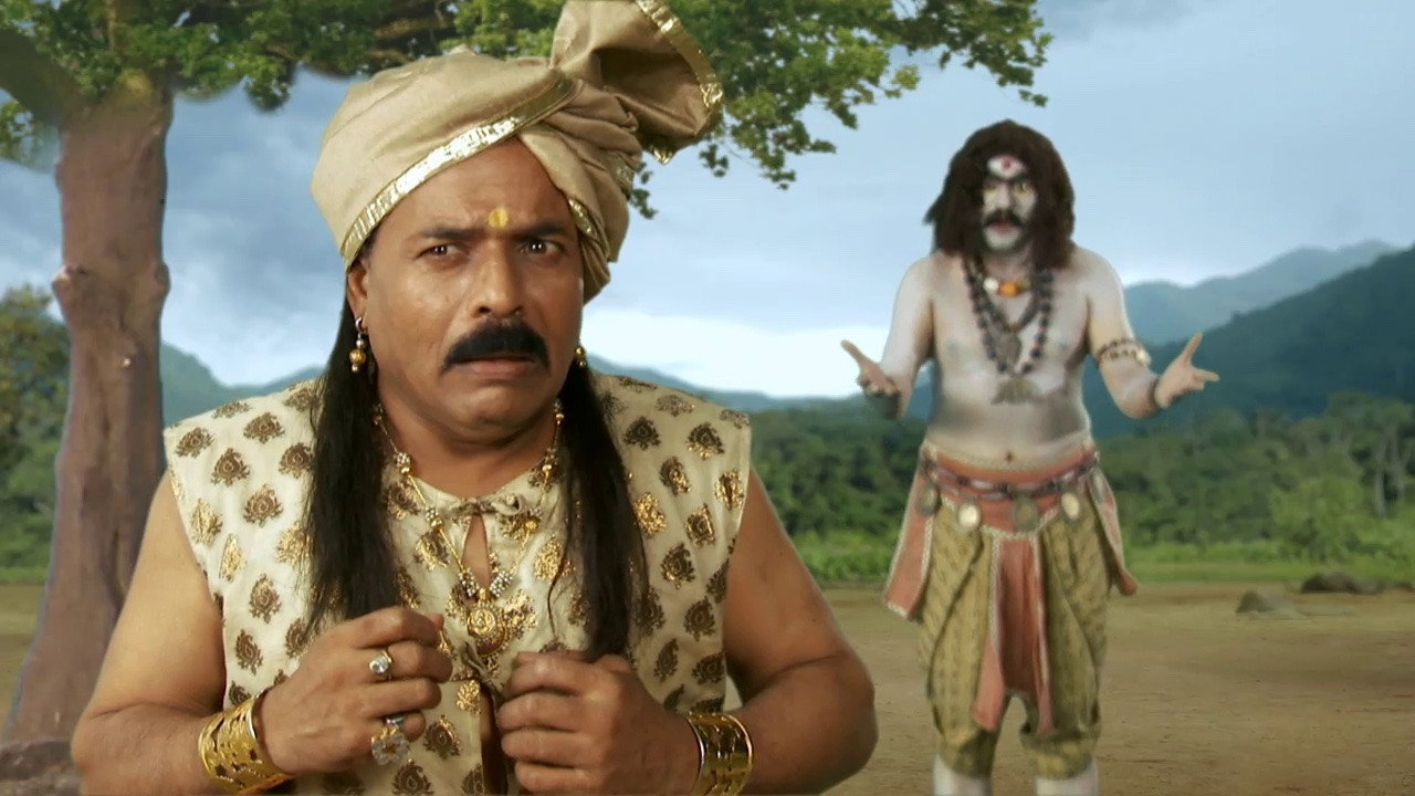 A still from Gayatri decides to kill Durdumb
