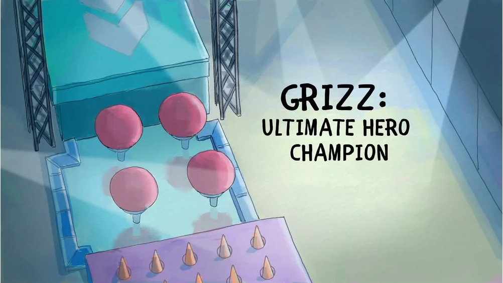 A still from Grizz: Ultimate Hero Champion