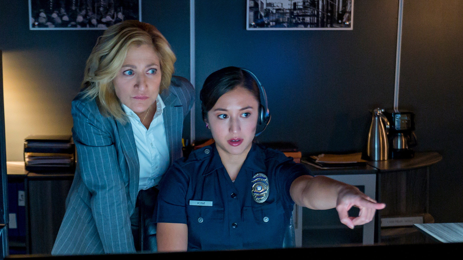 A still from The Swatting Game