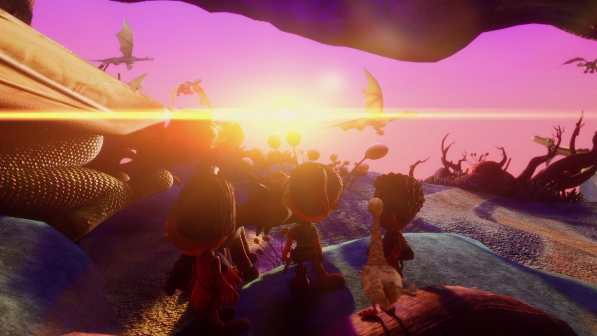 A still from Here Be Dragons