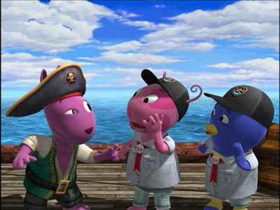 A still from Pirate Camp