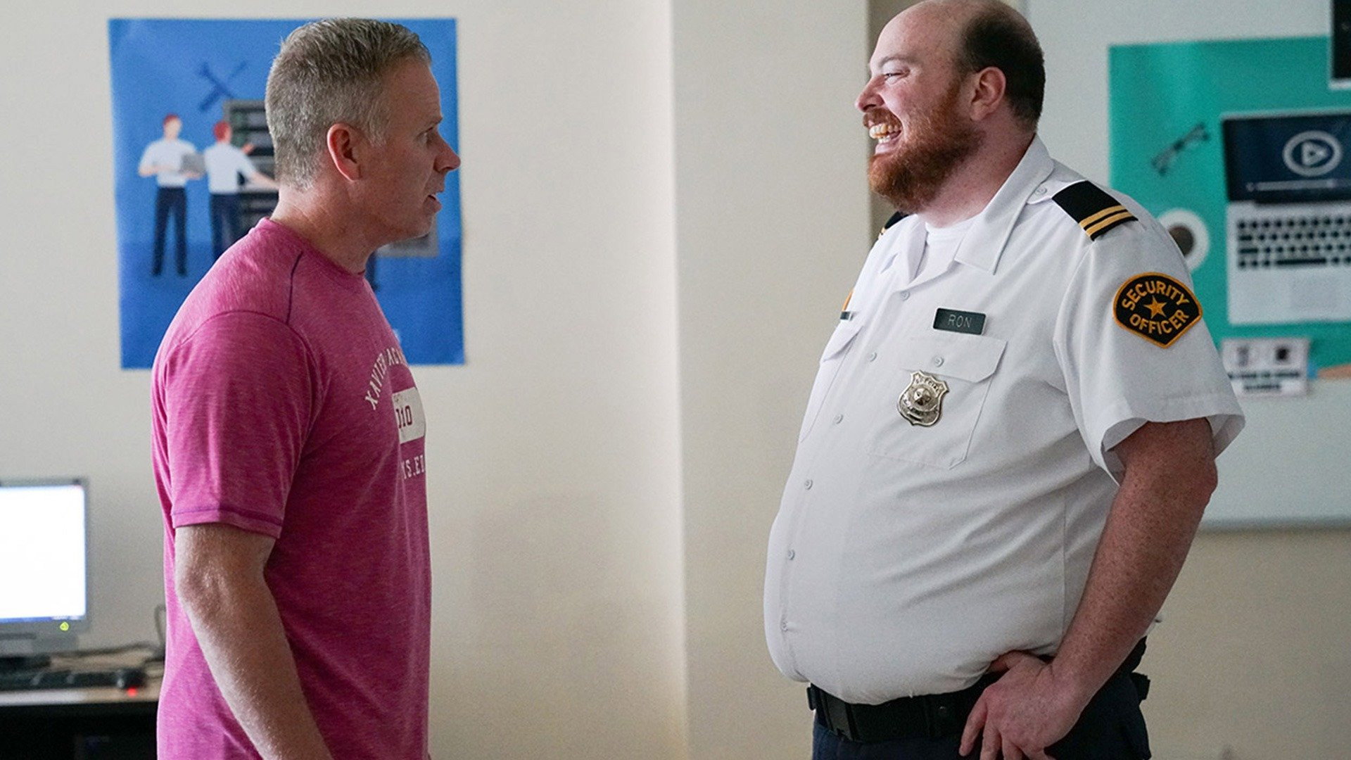 A still from Gerry's Security Insecurity