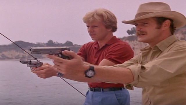 A still from Mike & Pat