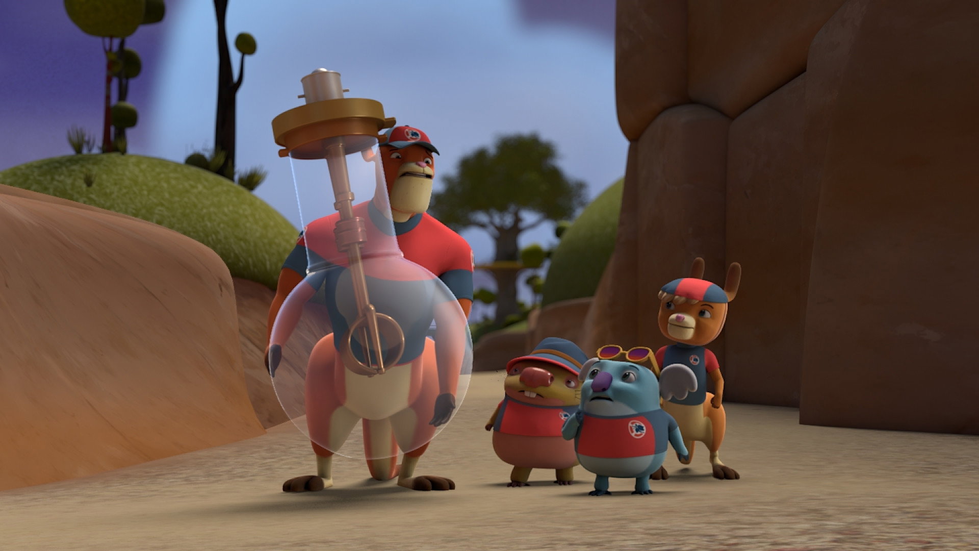 A still from Lighthouse Storm