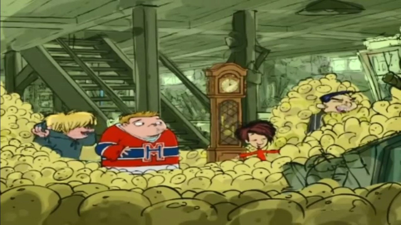 A still from Jacob Two Two and the Potato Power