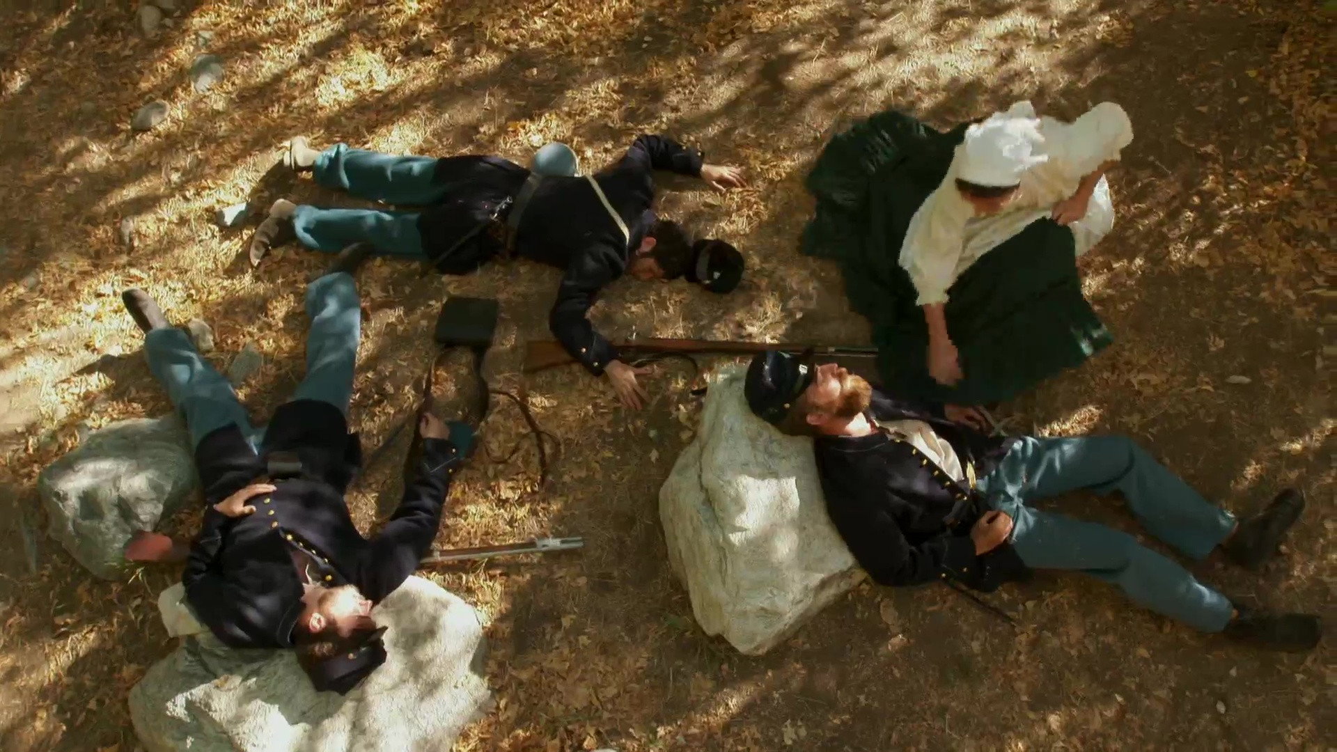 A still from Clara Barton Saves the World