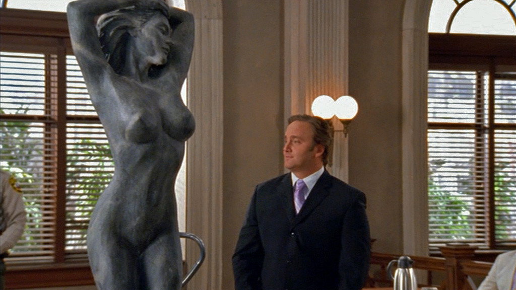 A still from Mr. Monk Takes the Stand