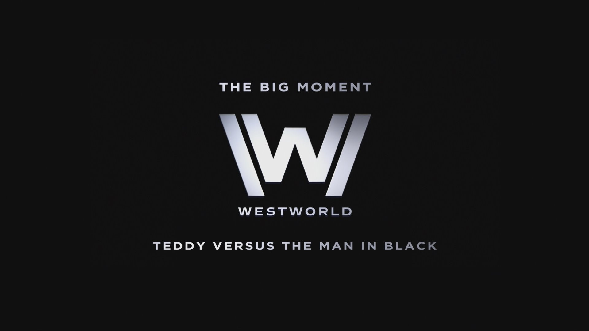 A still from The Big Moment: Teddy Versus the Man in Black