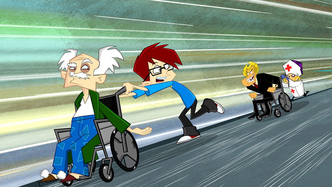 A still from Grandpa Brouhaha