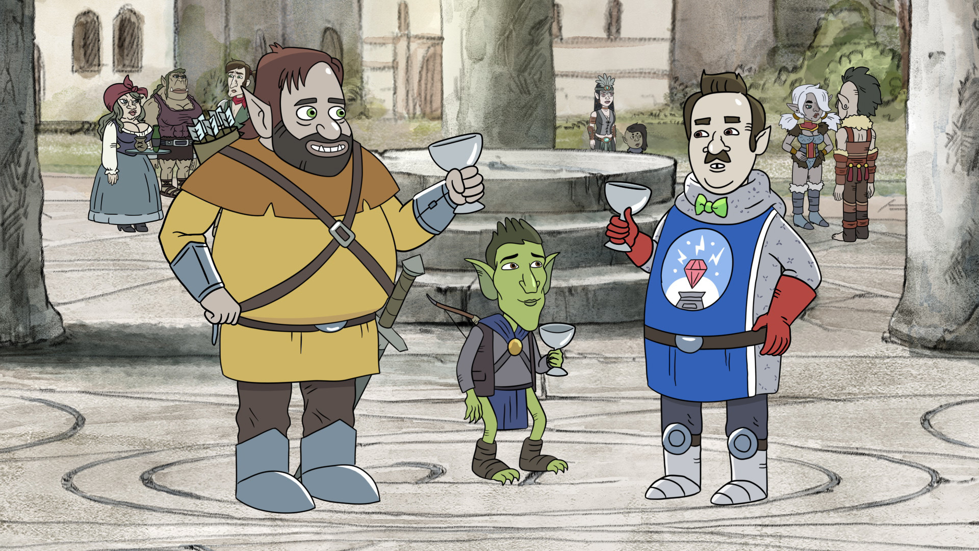 A still from The Quest Begins