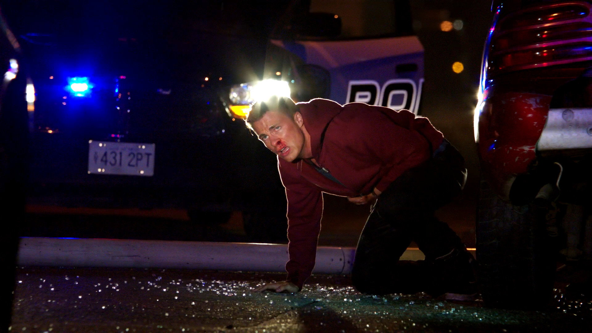 A still from Identity