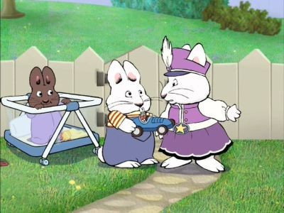 A still from Max's Rabbit Racer
