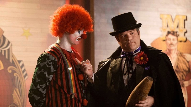 A still from And the Tears of a Clown