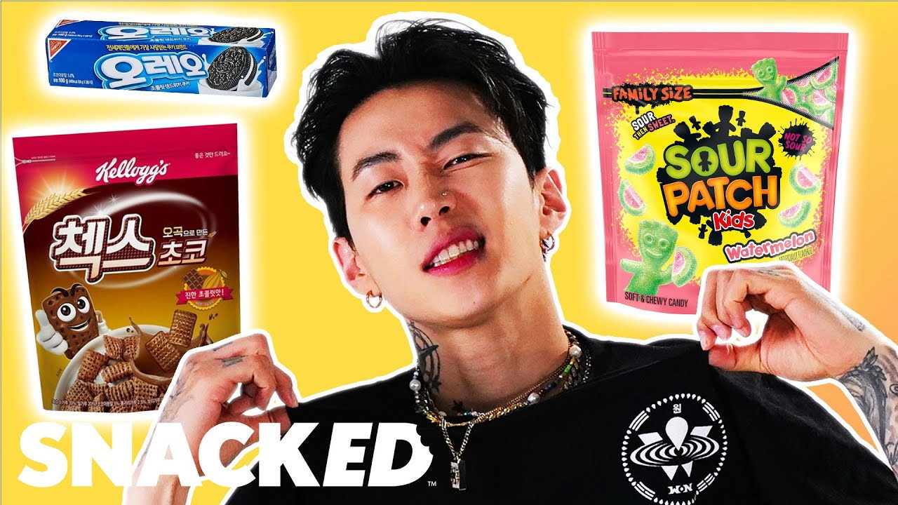 A still from Jay Park Breaks Down His Favorite Snacks