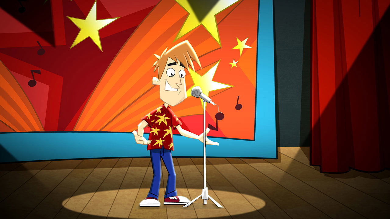 A still from Chicken Benefit