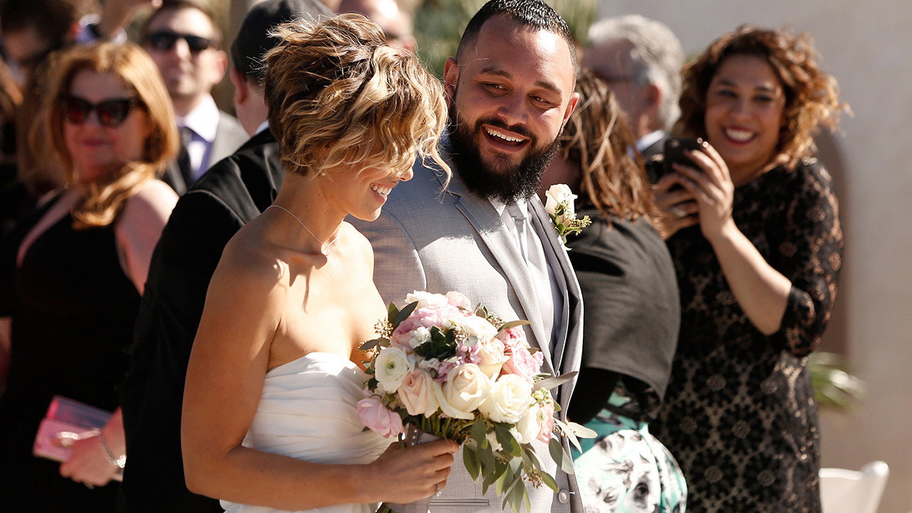 A still from A MasterChef Wedding