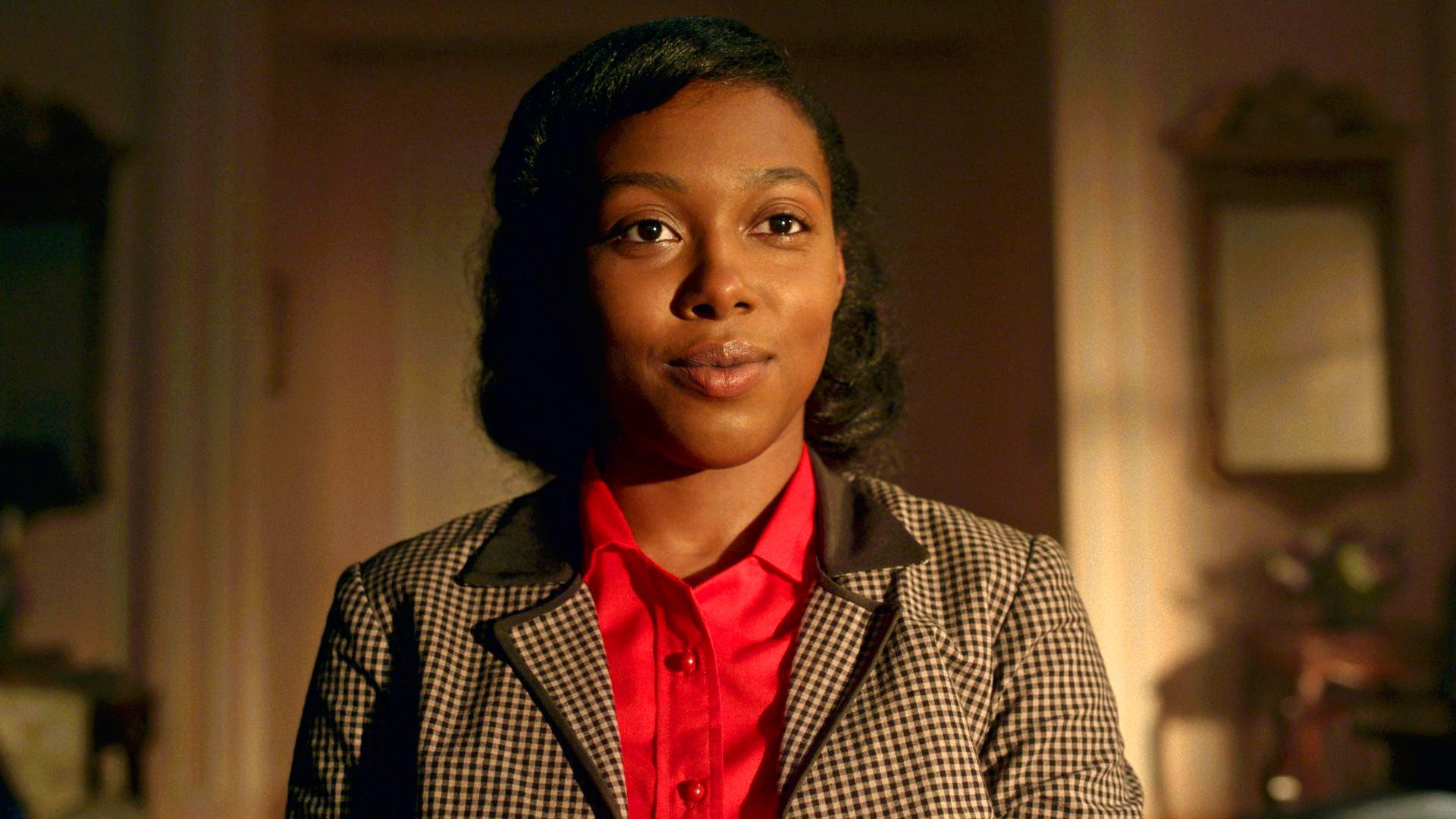 A still from Happy