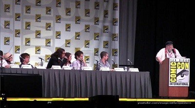 A still from 2011 Comic Con Panel