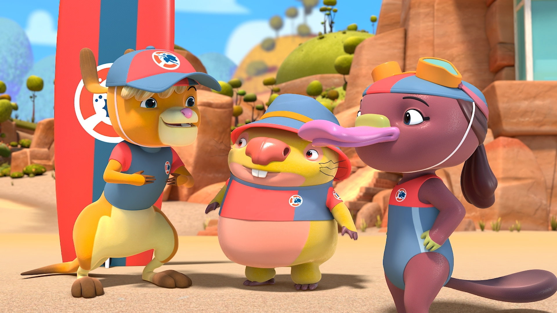 A still from Pounce On Patrol