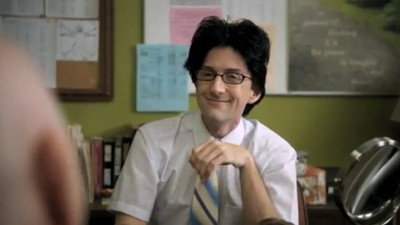 A still from Dean Pelton's Office Hours - Hair Piece