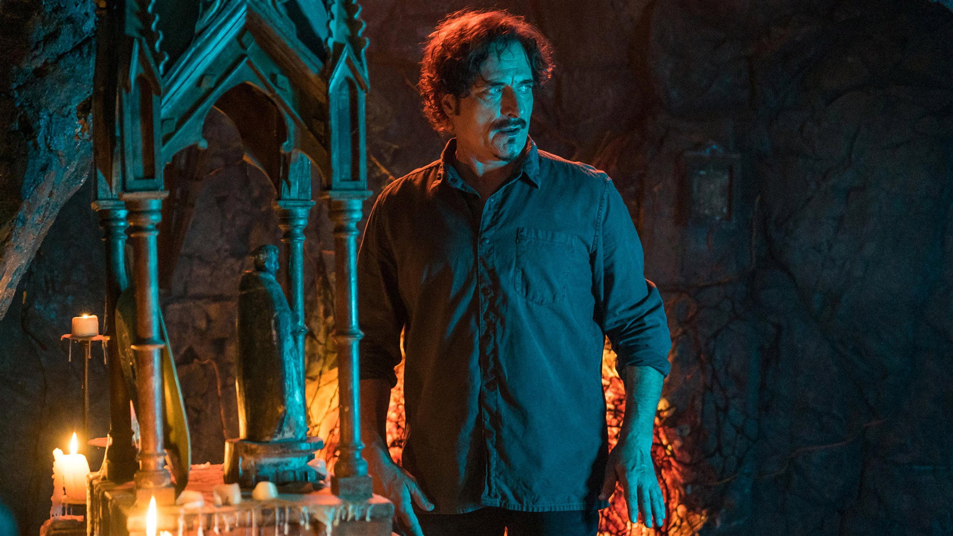 A still from Two Graves
