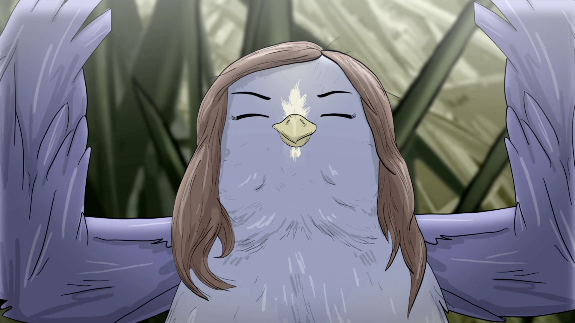 A still from Episode Nineteen: Worms Birds Possums.