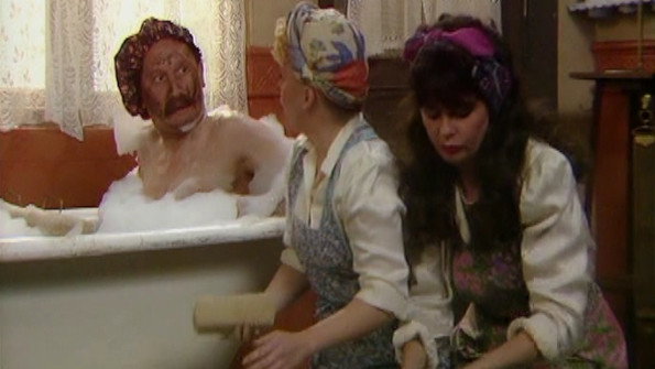 A still from The Gestapo Ruins a Picnic