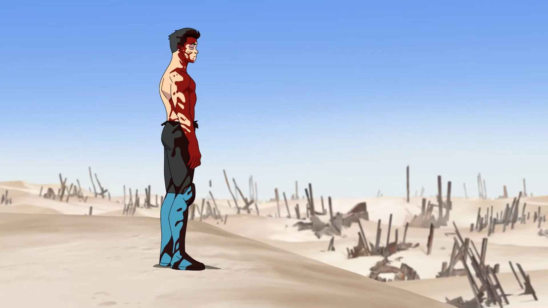 A still from I THOUGHT YOU WERE STRONGER