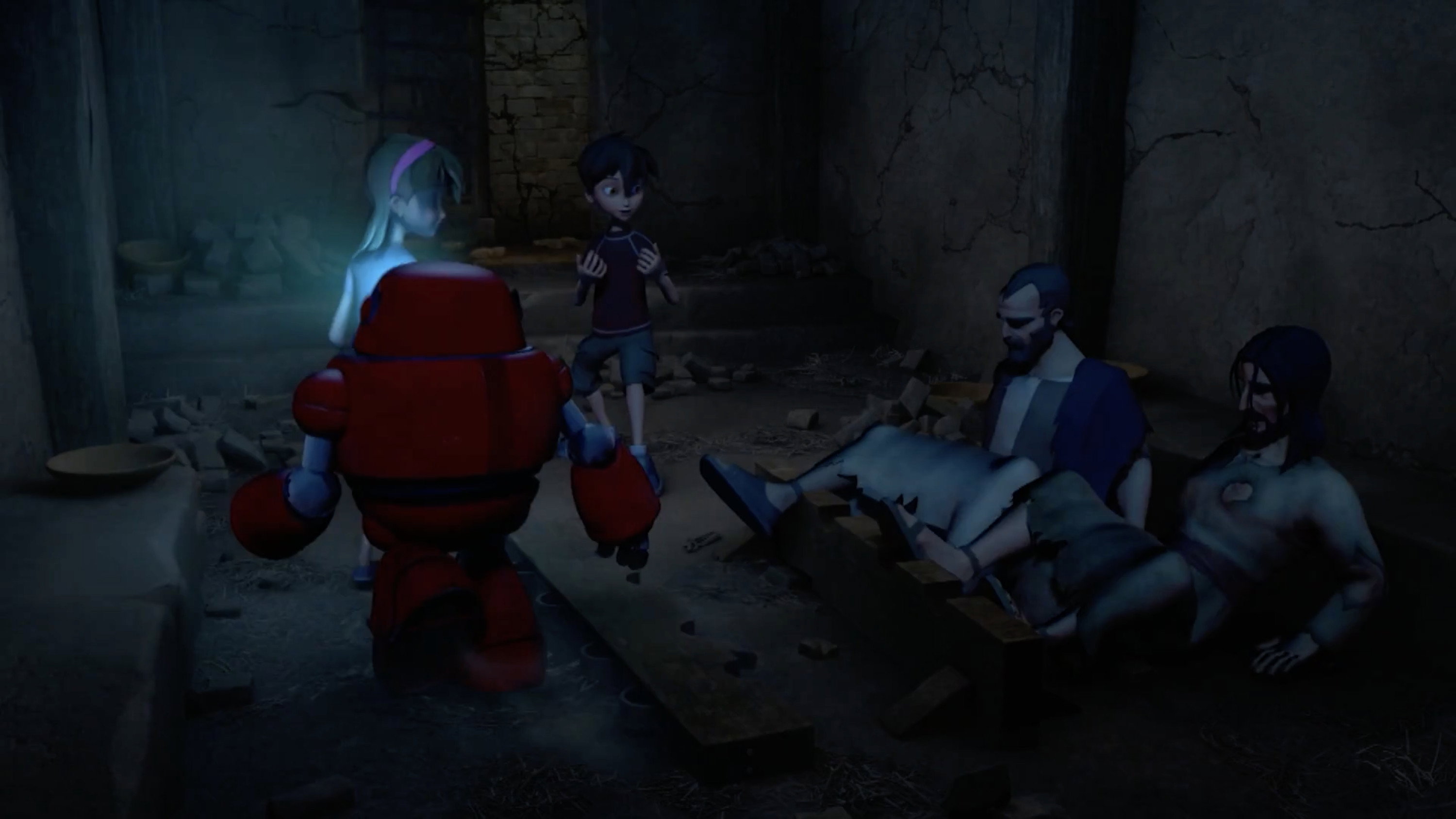 A still from Paul and Silas
