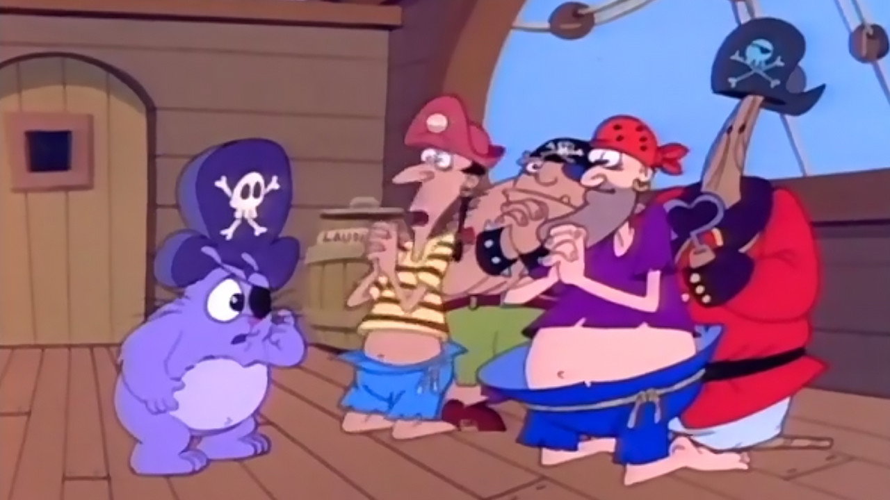 A still from The Whining Pirates of Tortuga
