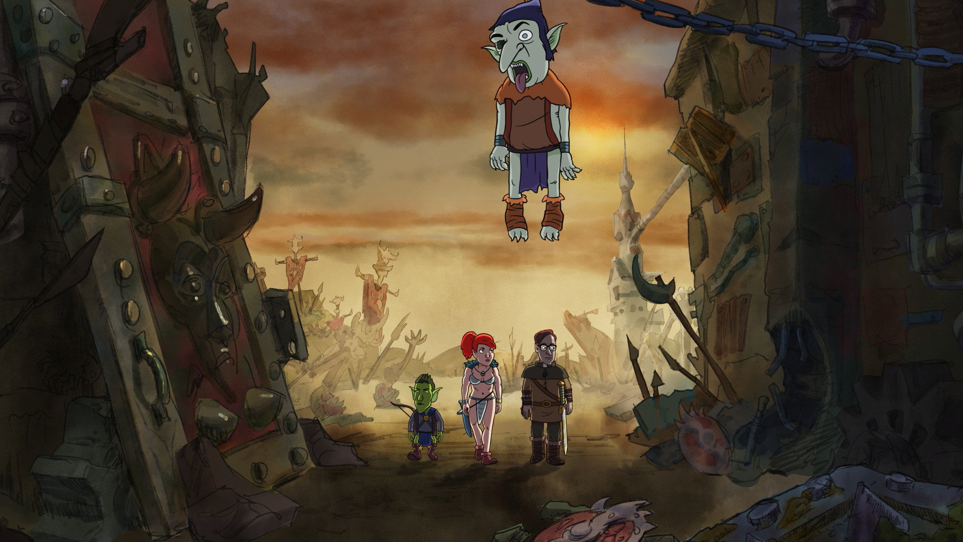 A still from Goblopolis Lost