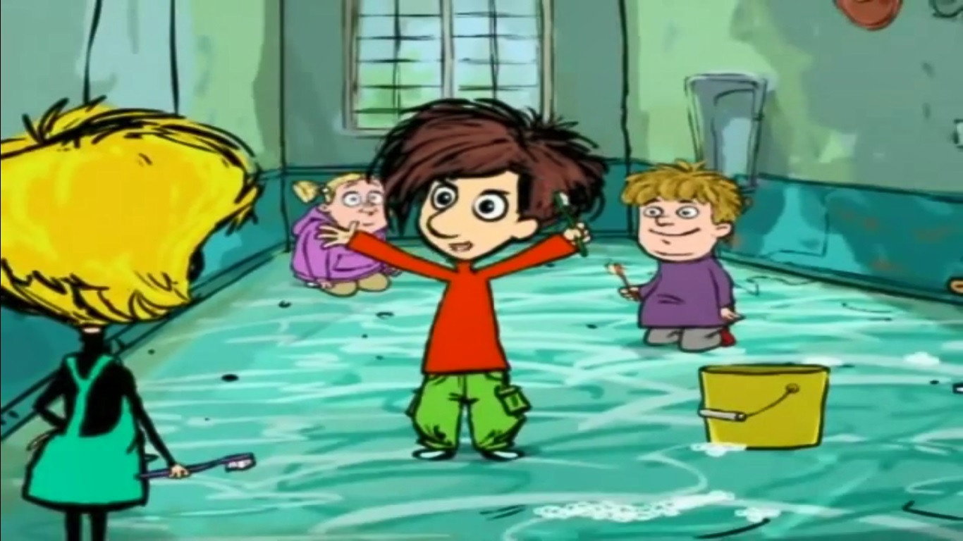 A still from Jacob Two-Two and the Rose Coloured Calamity