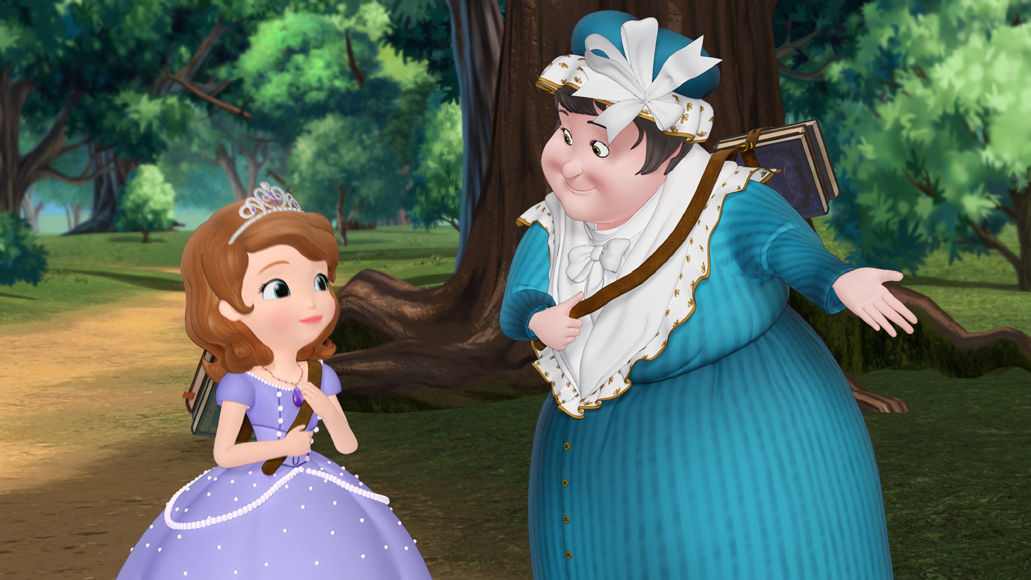 A still from The Princess Test