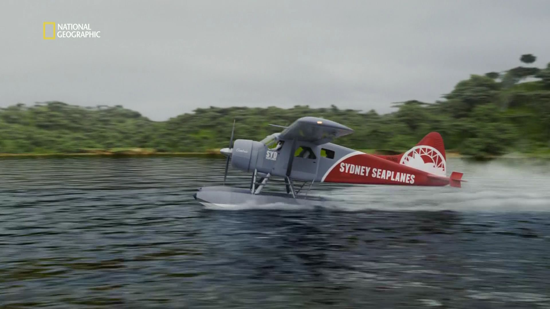A still from Dream Flight Disaster (Sydney Seaplanes DHC-2 Crash)