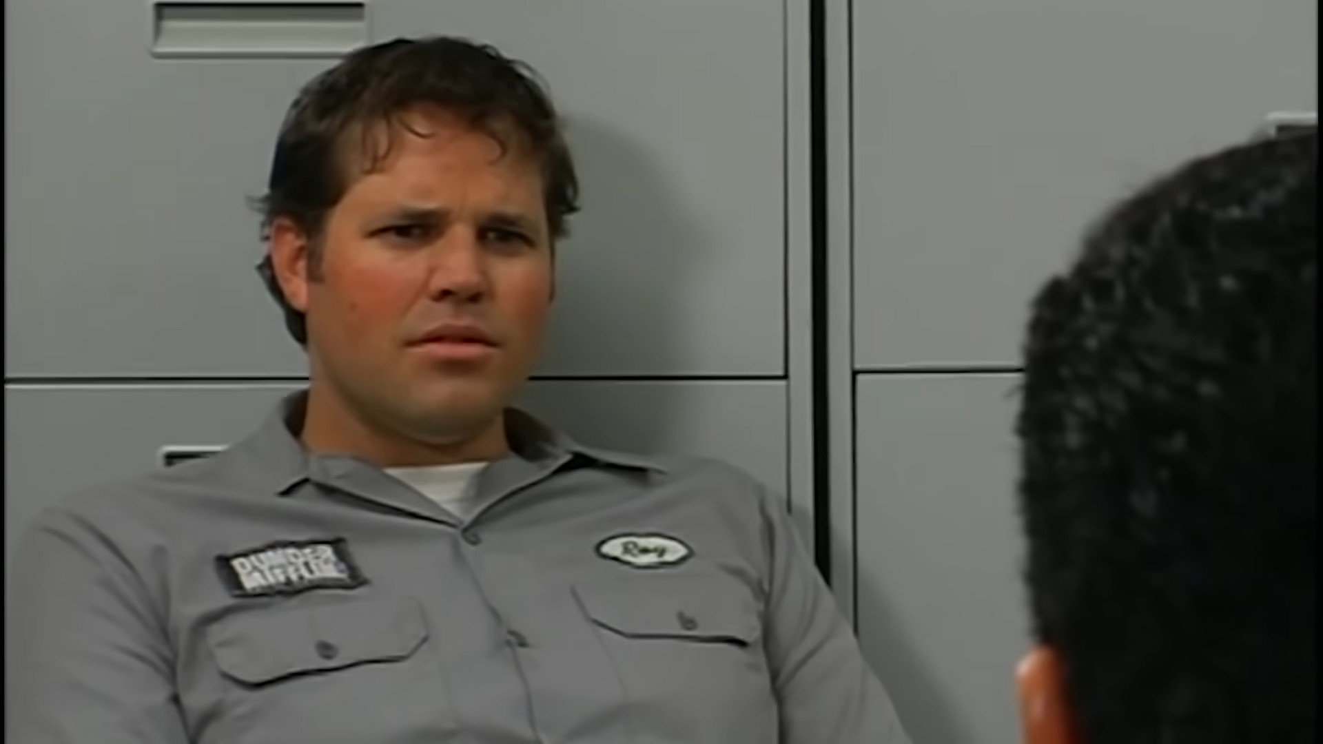 A still from The Accountants: Someone in the Warehouse