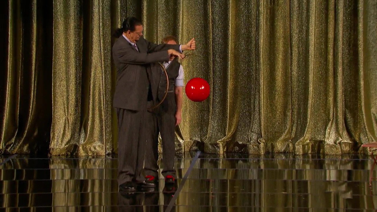 A still from The Invisi-Ball Thread