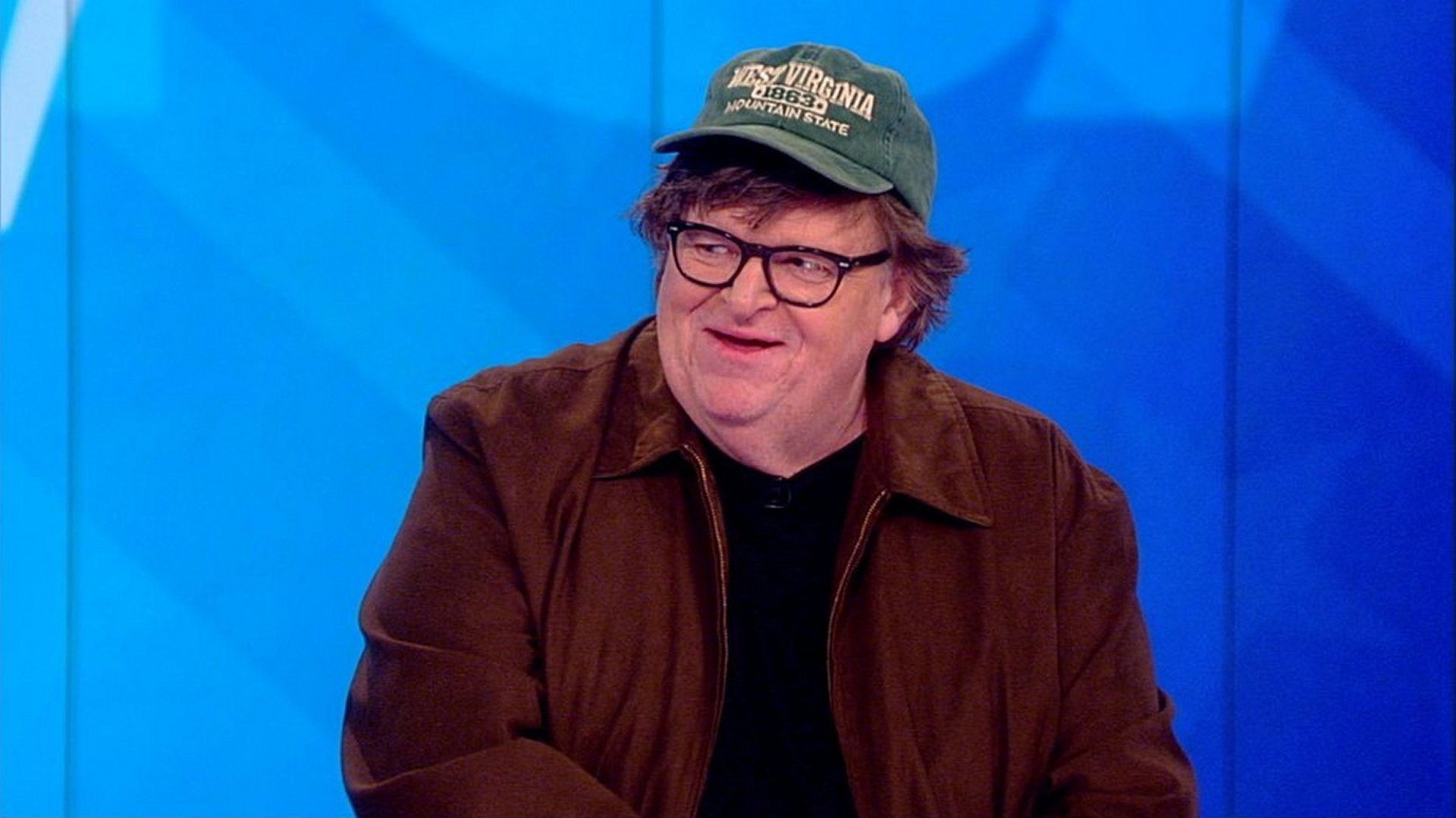 A still from Michael Moore