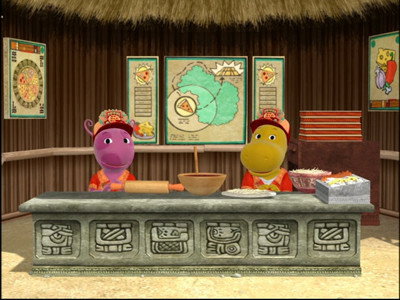 A still from Chichen-Itza Pizza