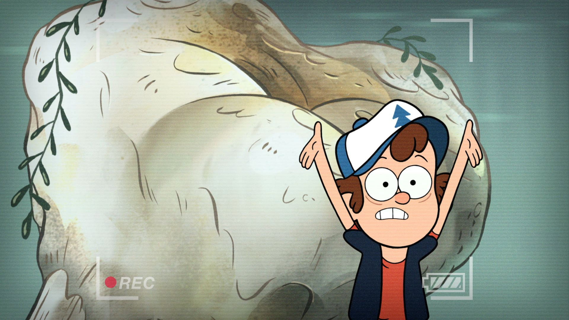 A still from Dipper's Guide to the Unexplained - The Tooth