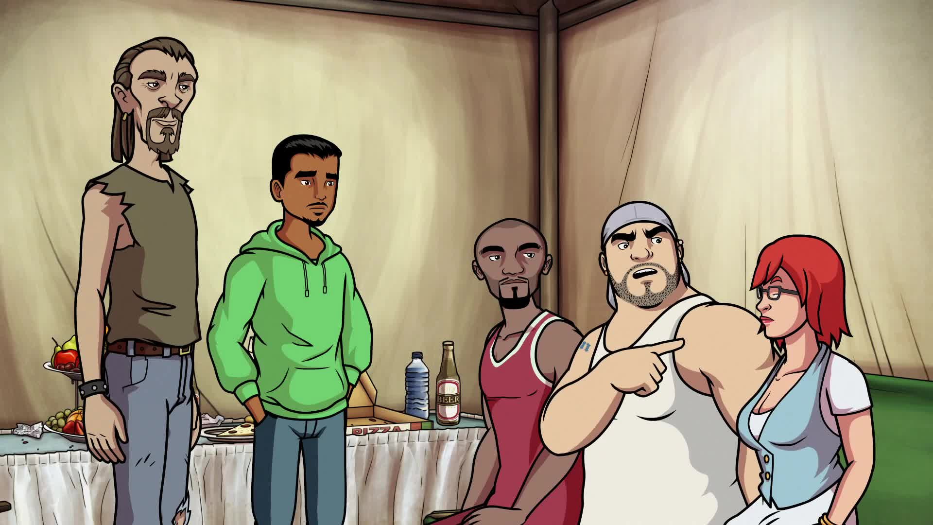 A still from The Battle of Broken Spear