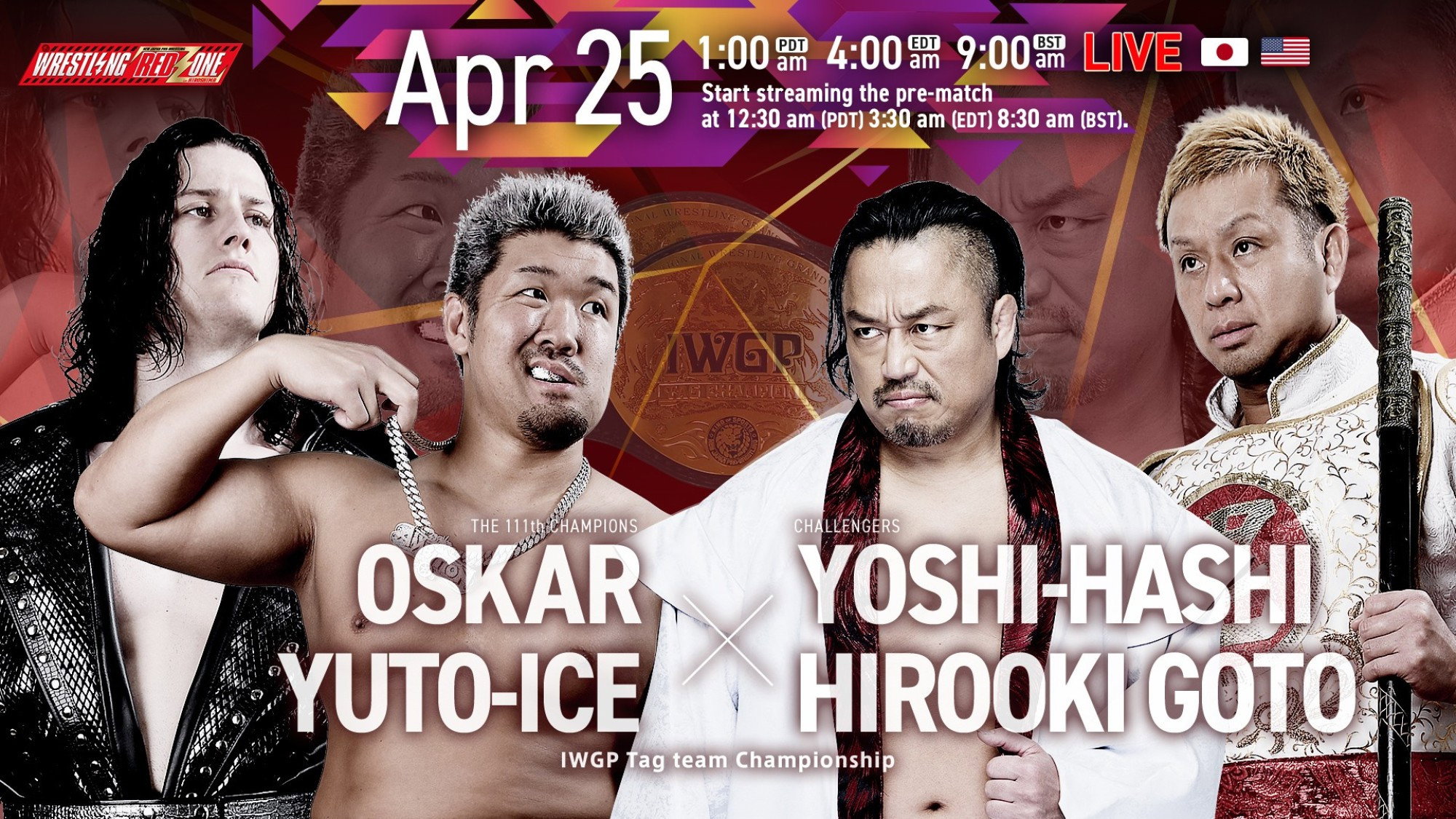 NJPW Wrestling Redzone in Hiroshima 2026