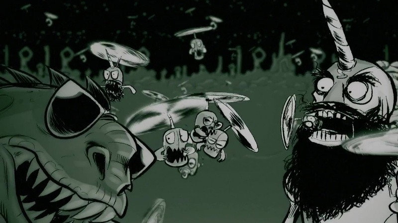 A still from evil, Evil, Evil Planet Tinko! Part 2
