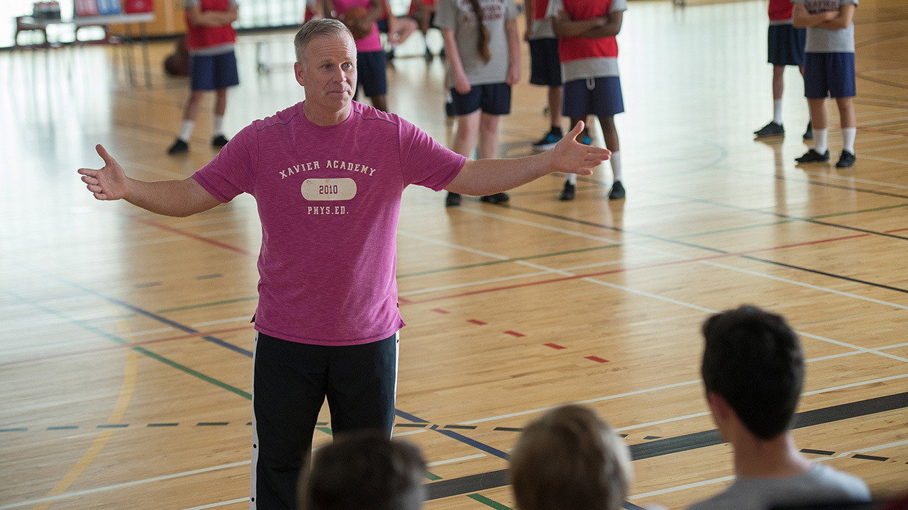 A still from Gerry Wants to Make Phys Ed Great Again