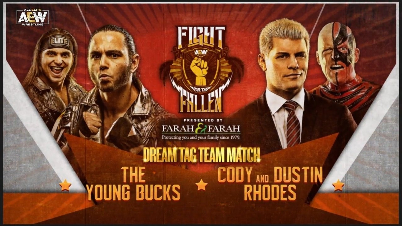Backdrop image for movie AEW Fight for the Fallen