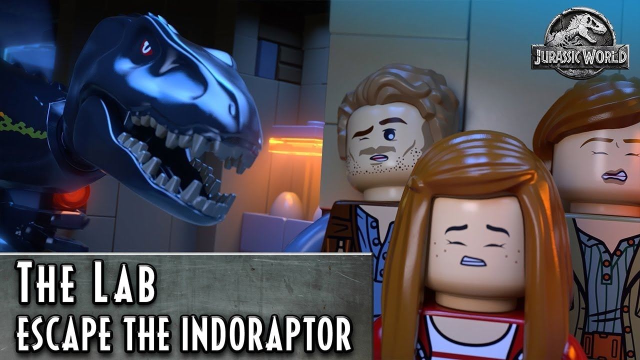 Backdrop image for movie LEGO Jurassic World: Escape the Indoraptor