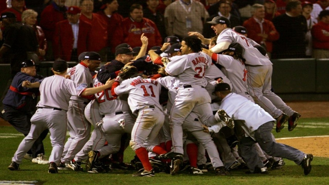 Backdrop image for movie Faith Rewarded: The Historic Season of the 2004 Boston Red Sox