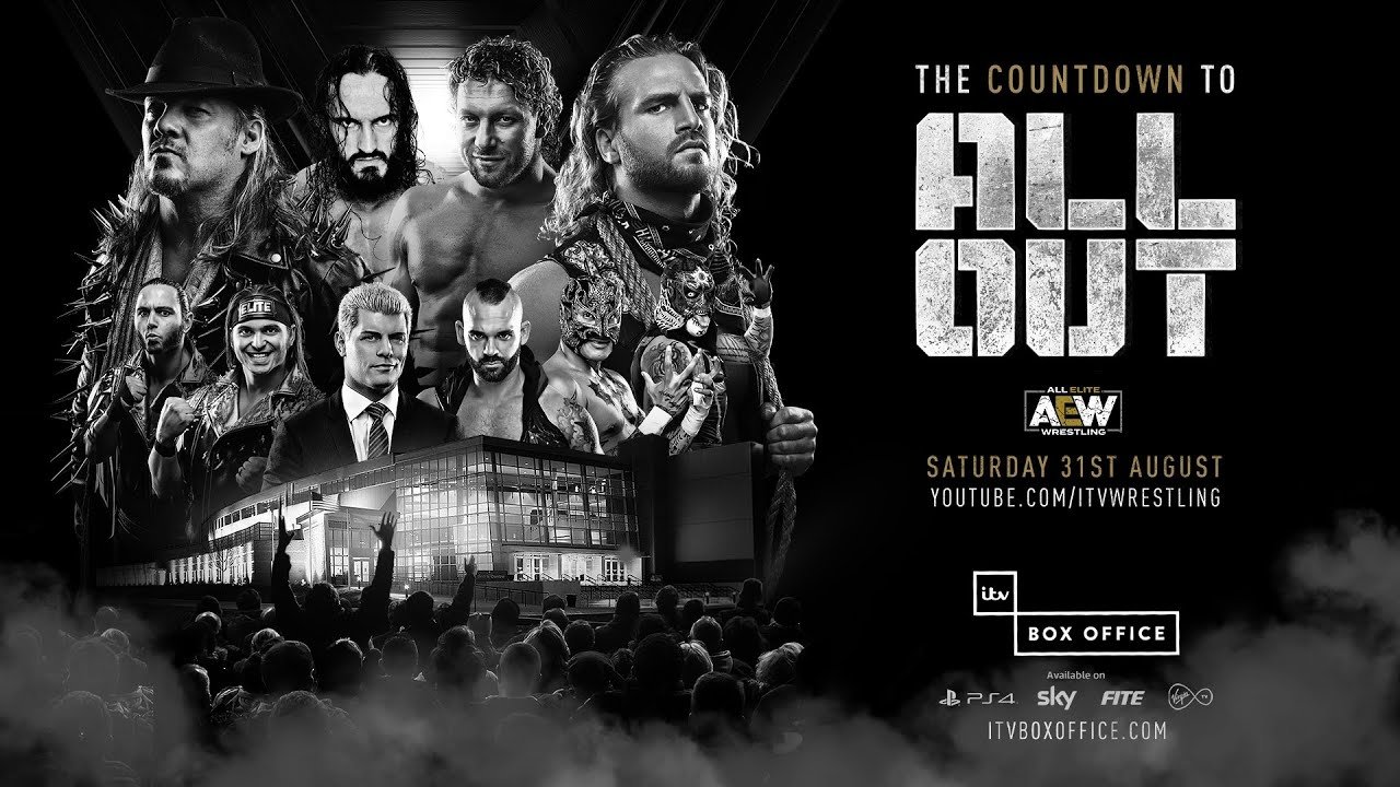 Backdrop image for movie All Elite Wrestling: The Countdown To All Out