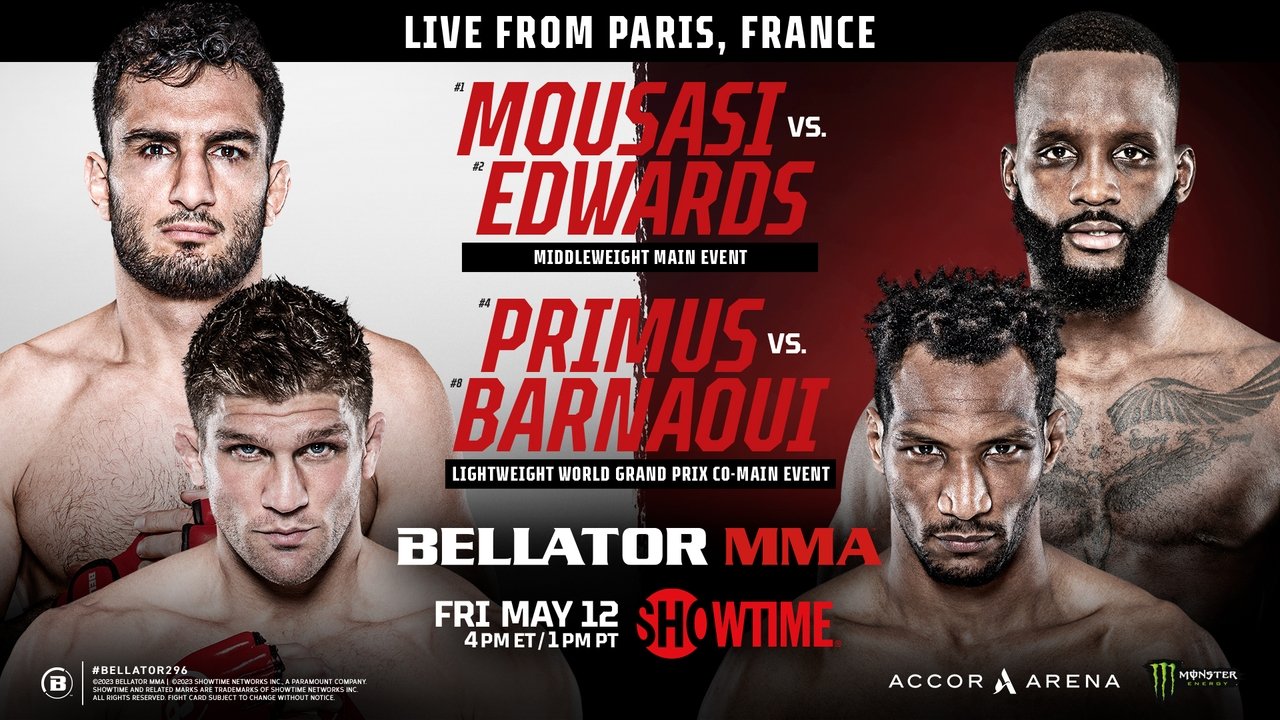 Backdrop image for movie Bellator 296: Mousasi vs. Edwards