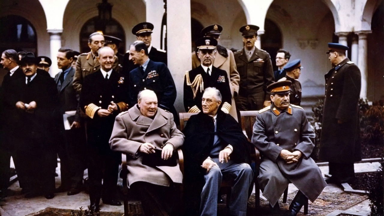 Backdrop image for movie Churchill, Roosevelt & Stalin: The Road to Yalta