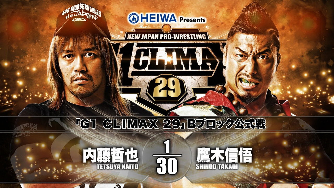 Backdrop image for movie NJPW G1 Climax 29: Day 14